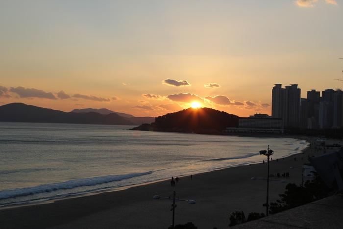 부산 해운대 달맞이언덕 — 동해 일출 양기 명소